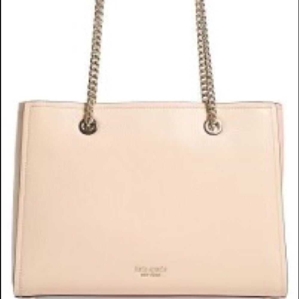 Kate Spade blush Amelia Pebble purse